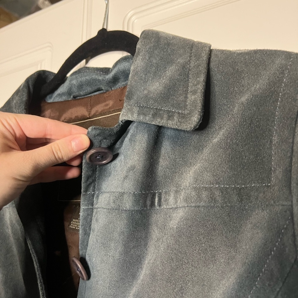 Vintage Coach 100% Suede Leather Jacket – Y2K Era - Picture 7 of 16